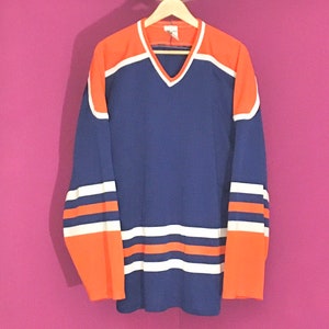 L/G Blank Edmonton Oilers Vintage Hattem Jersey