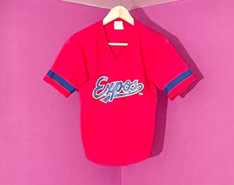 blue montreal expos jersey