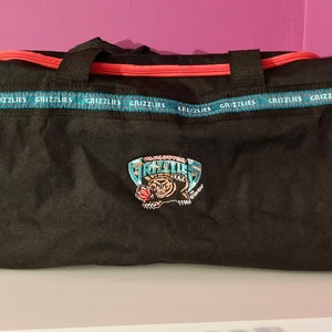 Vintage Vancouver Grizzlies NBA Duffle Bag Nasco Inaugural Year Rare