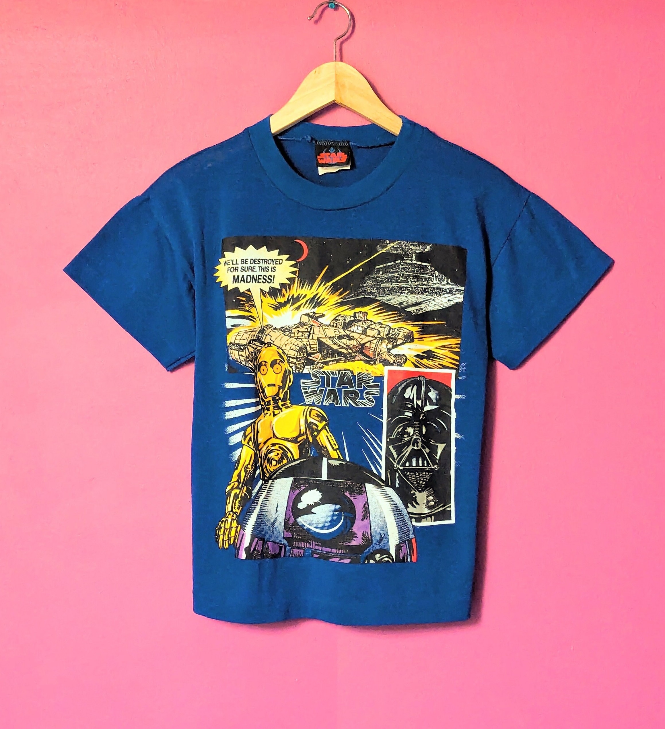 ユース M/M ヴィンテージ 90年代 スターウォーズ フィルム Tシャツ