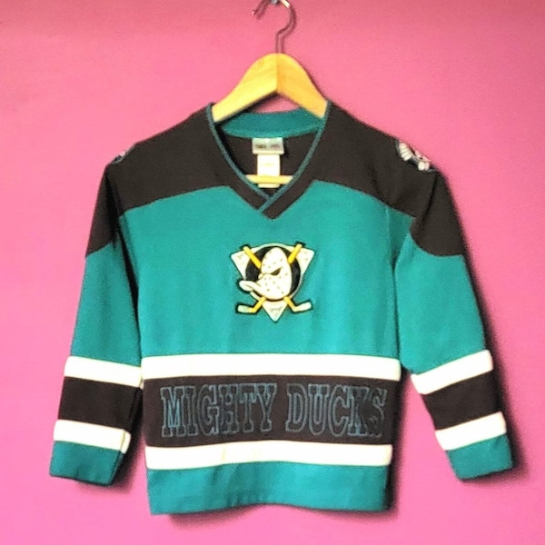 Size 6X Mighty Ducks of Anaheim Vintage Mighty Mac Jersey