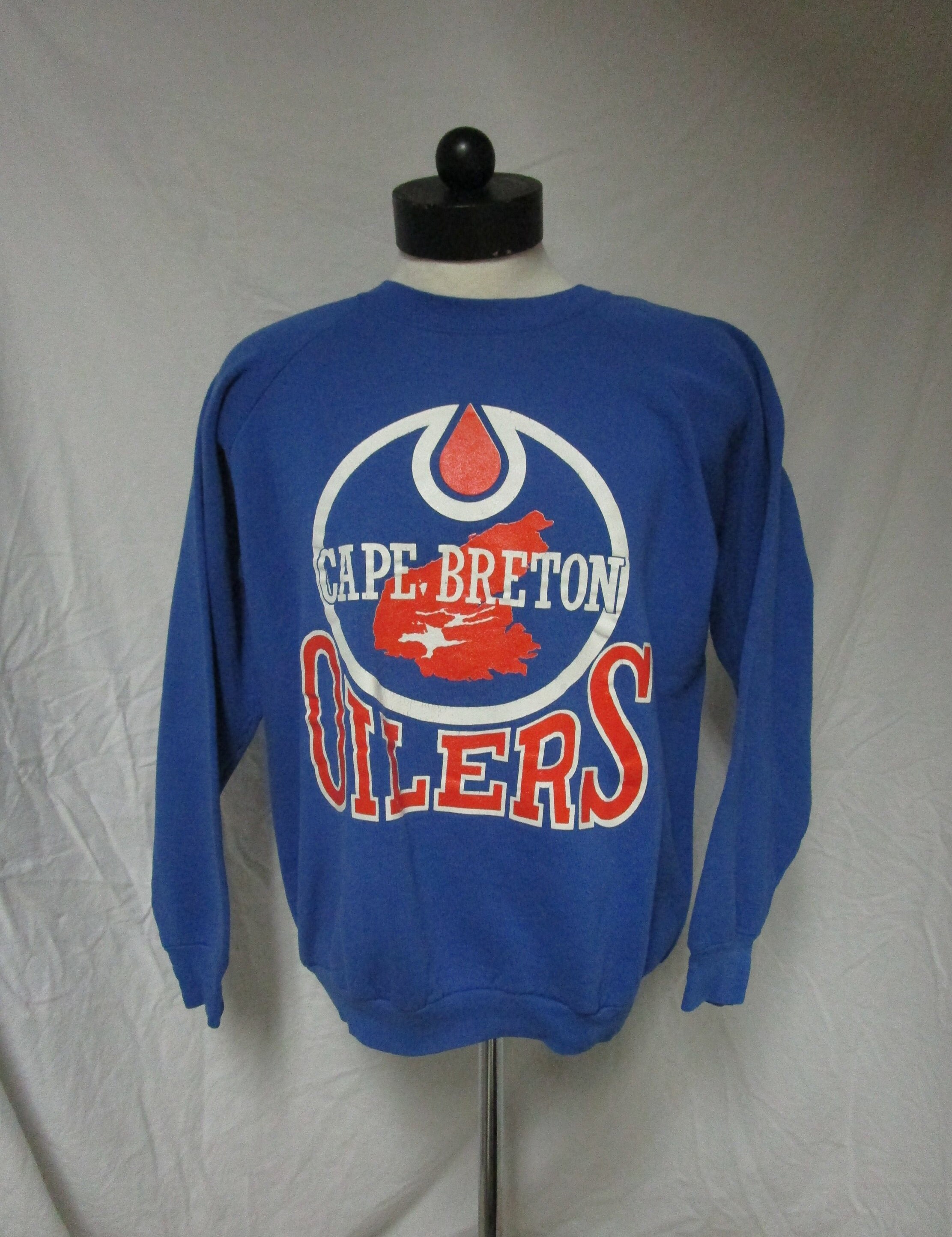 Cape Breton Oilers Sweater Etsy Hong Kong