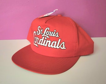 VINTAGE St Louis Cardinals Hat Cap Snap Back Logo Athletic Red Mens OSFA  Acrylic