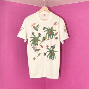 L/G Dan Gilbert The Nature Company Vintage 90s Bugs / Insects T-Shirt