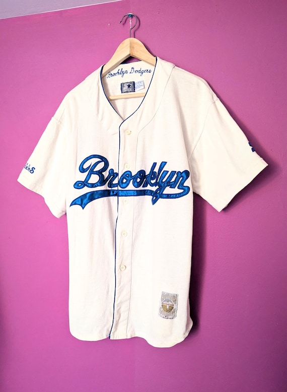 Blue Brooklyn Dodgers Merch M/M Brooklyn Dodgers Vintage Starter