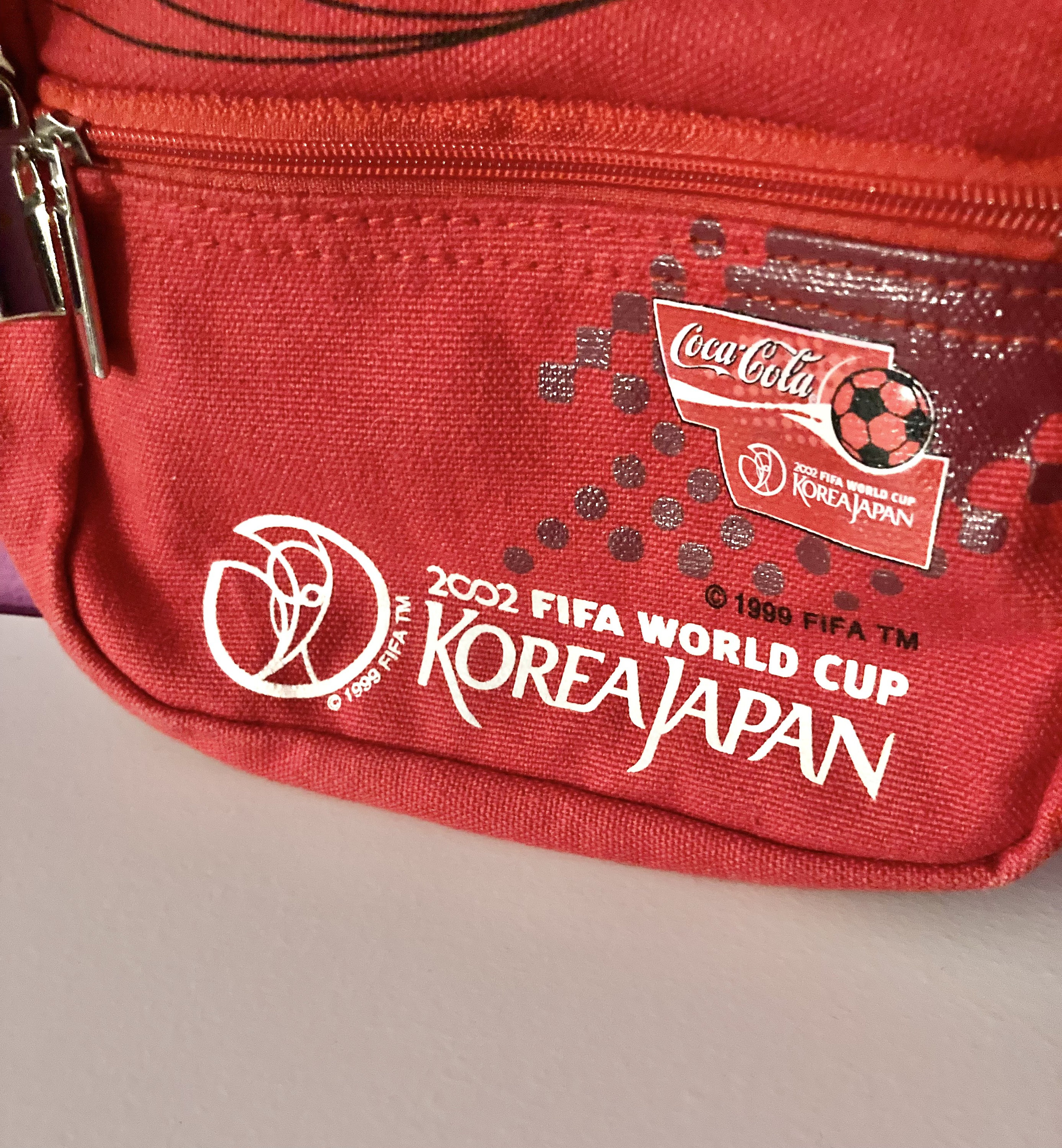 2002 FIFA Korea Japan World Cup Cocacola Bag 