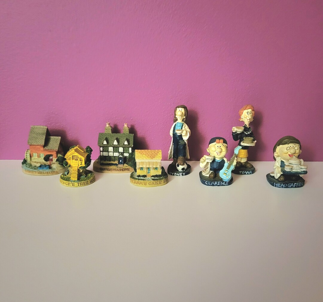 Various Tetley Tea Figurines Lot of 8 Etsy Canada