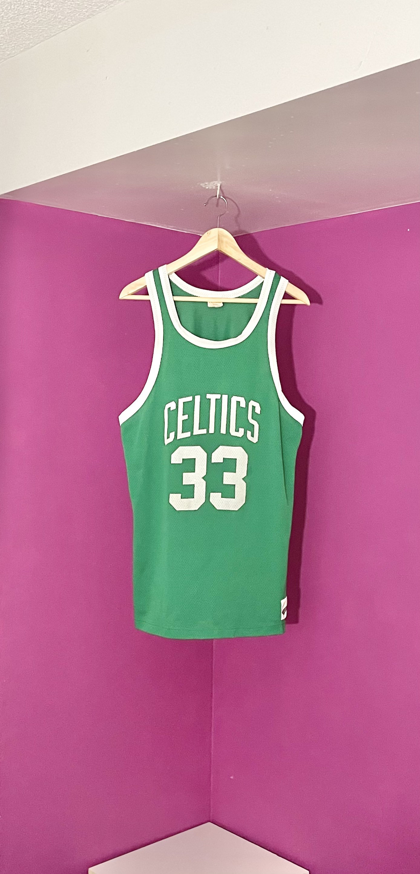 Larry Bird Boston Celtics Away Jersey Essential T-Shirt for Sale by  CGroenheide