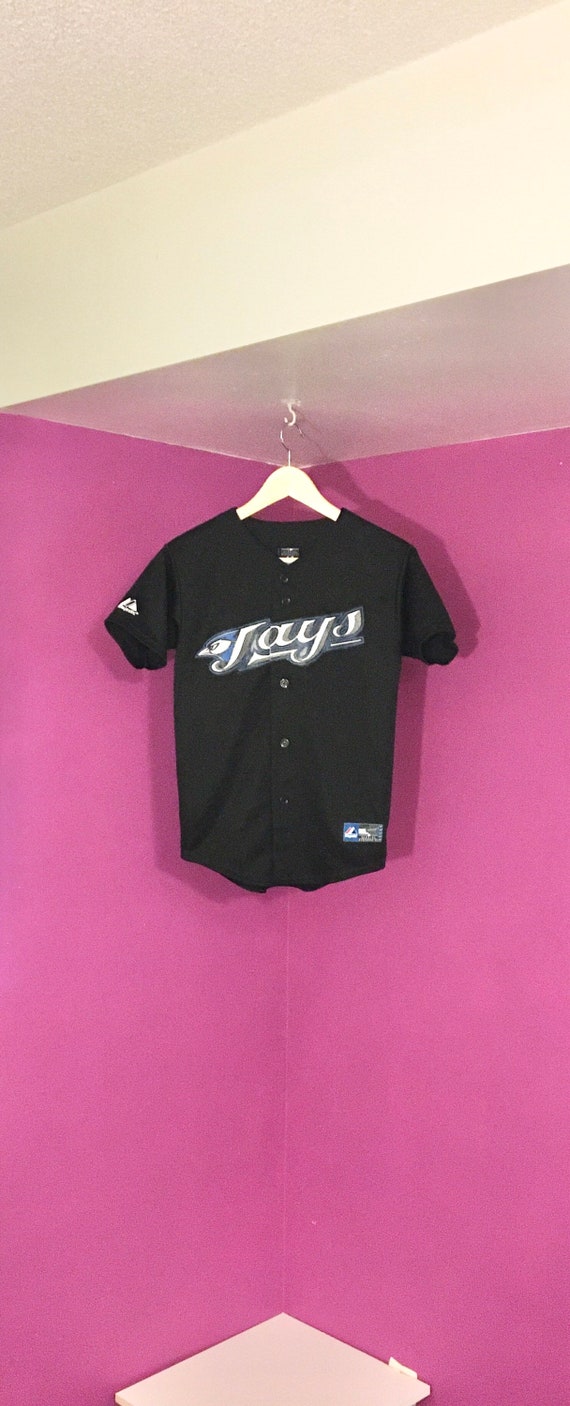 Youth M/M Toronto Blue Jays Vintage Black Jersey 