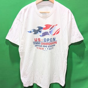 US Open Vintage 1999 Tennis Tournament White T-Shirt