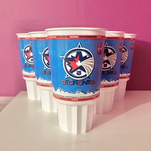 2000 Toronto ASG McDonald&#39;s Plastic Cups Set of 6