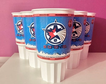 2000 Toronto ASG McDonald's Plastic Cups Set of 6