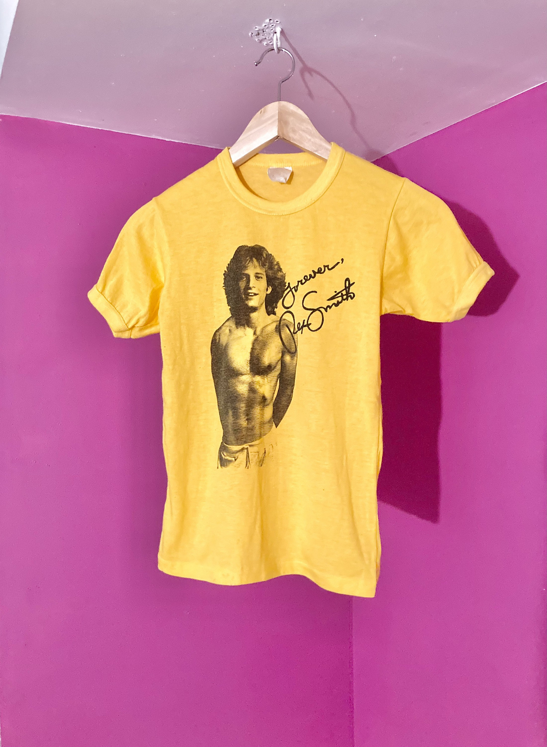 Rex Smith Vintage Yellow T-shirt - Etsy