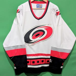Camiseta de hockey sobre hielo NHL Starter de los Carolina Hurricanes, talla XL/TG