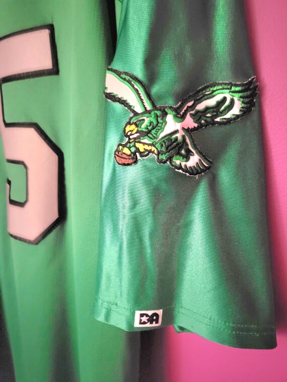 【レア】サッカー デンマーク代表 Throwback Football NFL Eagles Philadelphia Mcnabb Donovan 3XL/3TG ユニフォーム（緑） 2002年モデル ウェア