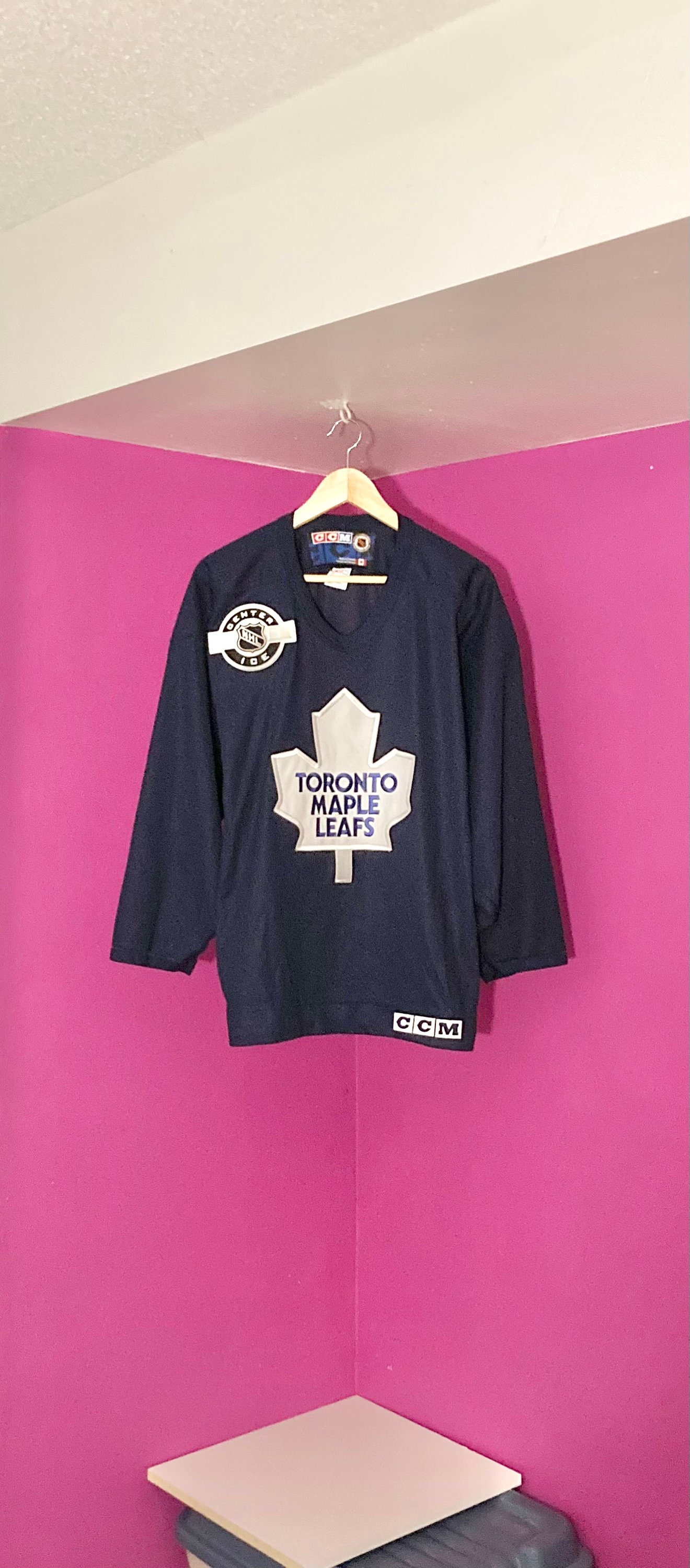 New Custom Toronto Maple Leafs Jersey Name And Number Black Golden