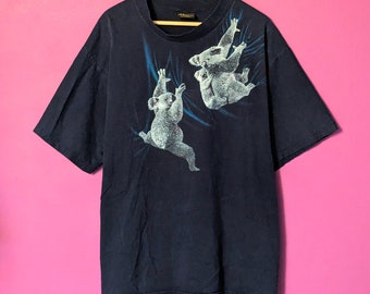 XL/TG Koala Australia Vintage Navy Blue Shirt