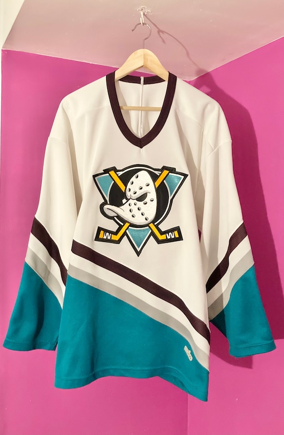 STARTER, Shirts, Vintage 9s Starter Nhl Anaheim Mighty Ducks Jersey Sz L