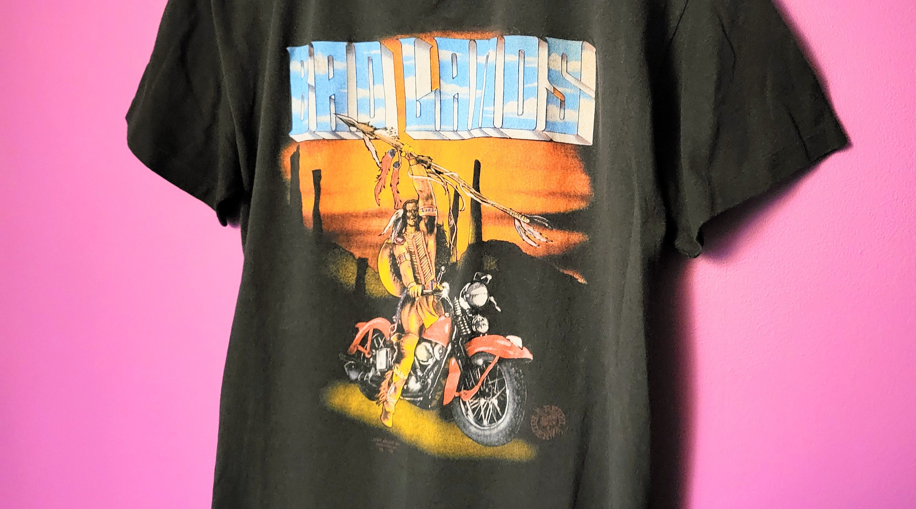 Just Brass バイカーズTシャツ 80S