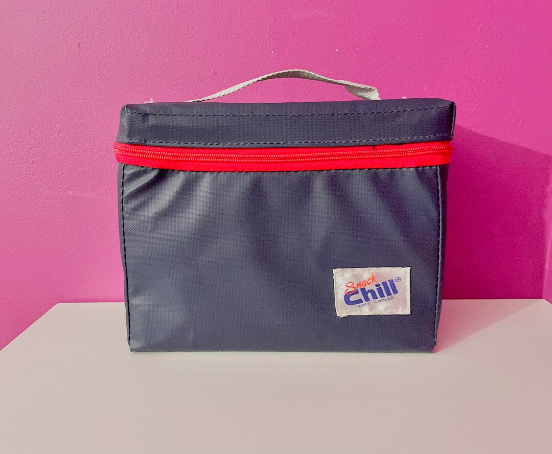 Vintage Snack Cool Lunch Cooler Etsy