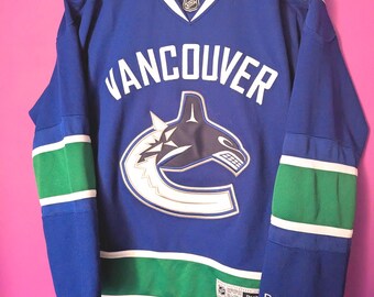 M/M Vancouver Canucks Y2K Vintage NHL Reebok Hockey Jersey - Etsy
