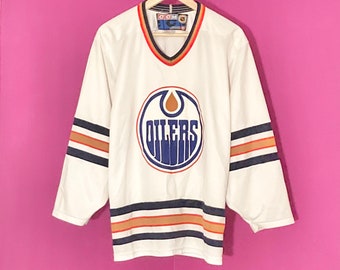 Edmonton Oilers Connor McJesus McDavid NHL Hockey REEBOK Jersey SZ L for  Sale 