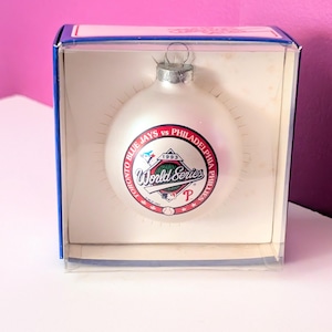 1993 Toronto Blue Jays Philadelphia Phillies Christmas Ornament