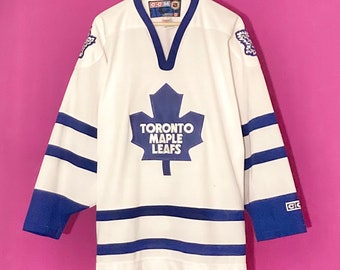 L/G Toronto Maple Leafs Vintage White Jersey