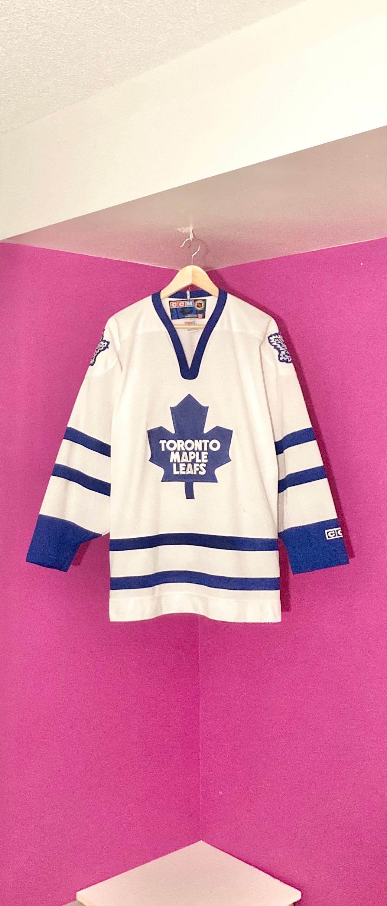 CCM Toronto Maple Leafs Heritage NHL Hockey Jersey Wool Sweater