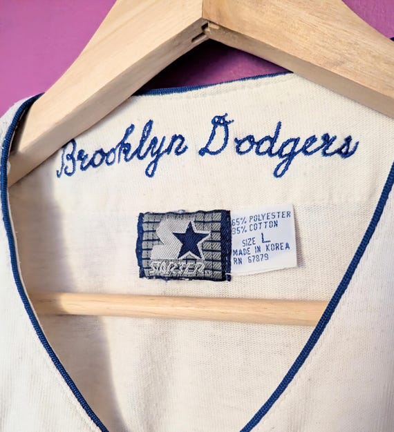 M/M Brooklyn Dodgers Vintage Starter Throwback Jersey - Etsy