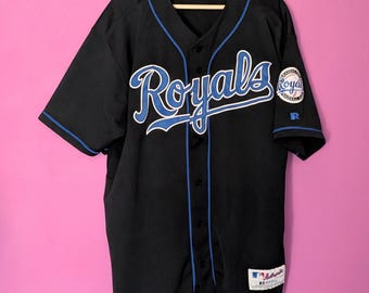 Camiseta deportiva Russell de los Kansas City Royals, talla 52