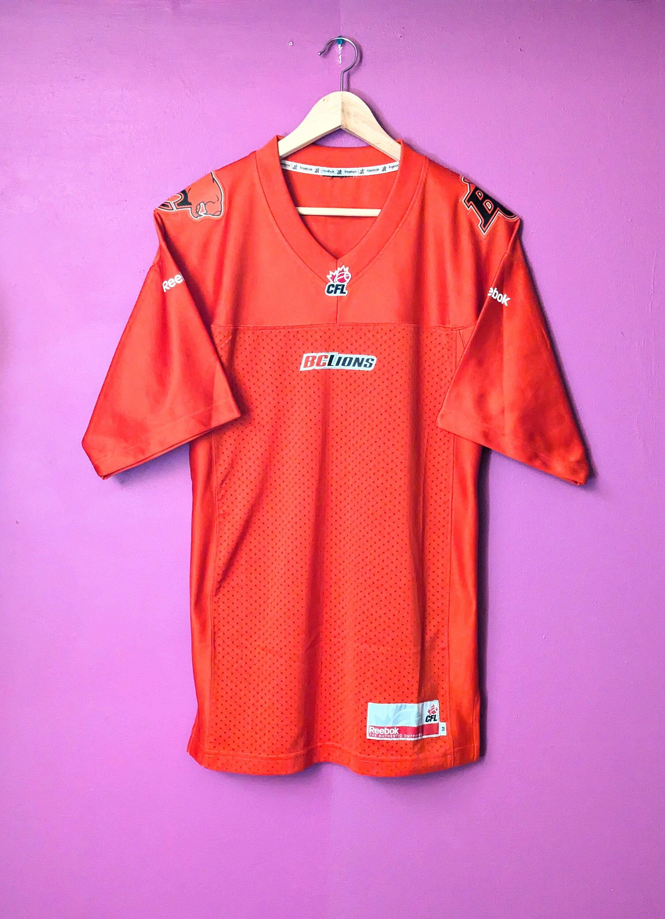 M/M BC Lions Canadian Football League Reebok Jersey - Etsy