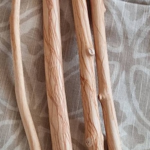 Real peeled rowan wands or with bark rowan branches supplies sacred wood sticks wizard spell wands wiccan ritual tools pagan and druid wands