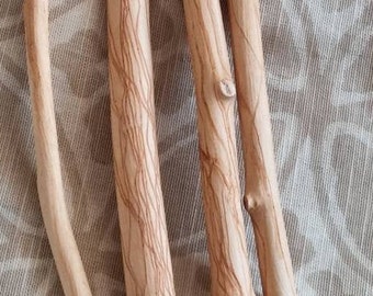 Real peeled rowan wands or with bark rowan branches supplies sacred wood sticks wizard spell wands wiccan ritual tools pagan and druid wands