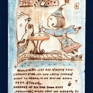 Ink graphics with motif selection