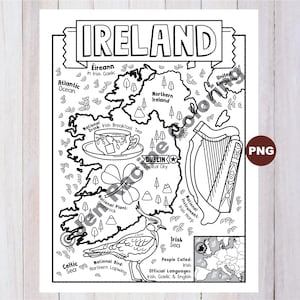 Irland Malseite, Geographie Malseite, digitaler Download Malseite