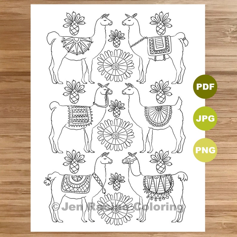 610 Top Llama Coloring Pages Pdf Images & Pictures In HD 610 Top Llama Coloring Pages Pdf Images & Pictures In HD