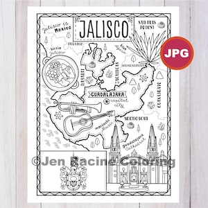 Jalisco Malseite, Bundesstaat Mexiko, Estados de Mexico, Flagge, Essen, Denkmäler, Malseite, JPG Download