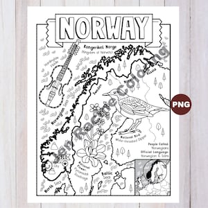 Norwegen Malseite, Geographie Europas, Digital Download Malseite