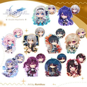 Honkai: Star Rail Acrylic Keychain