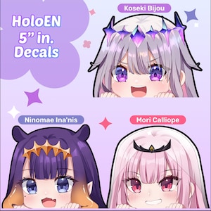 Hololive English Decals