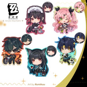 Zenless Zone Zero Acrylic Keychain