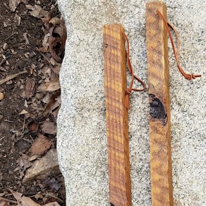 Primitive, Barn Wood Protection For Your Safety and Security/Walking Sticks/Home/Car Security/ (set of 2 sticks- 14, 16, or 18 inches)