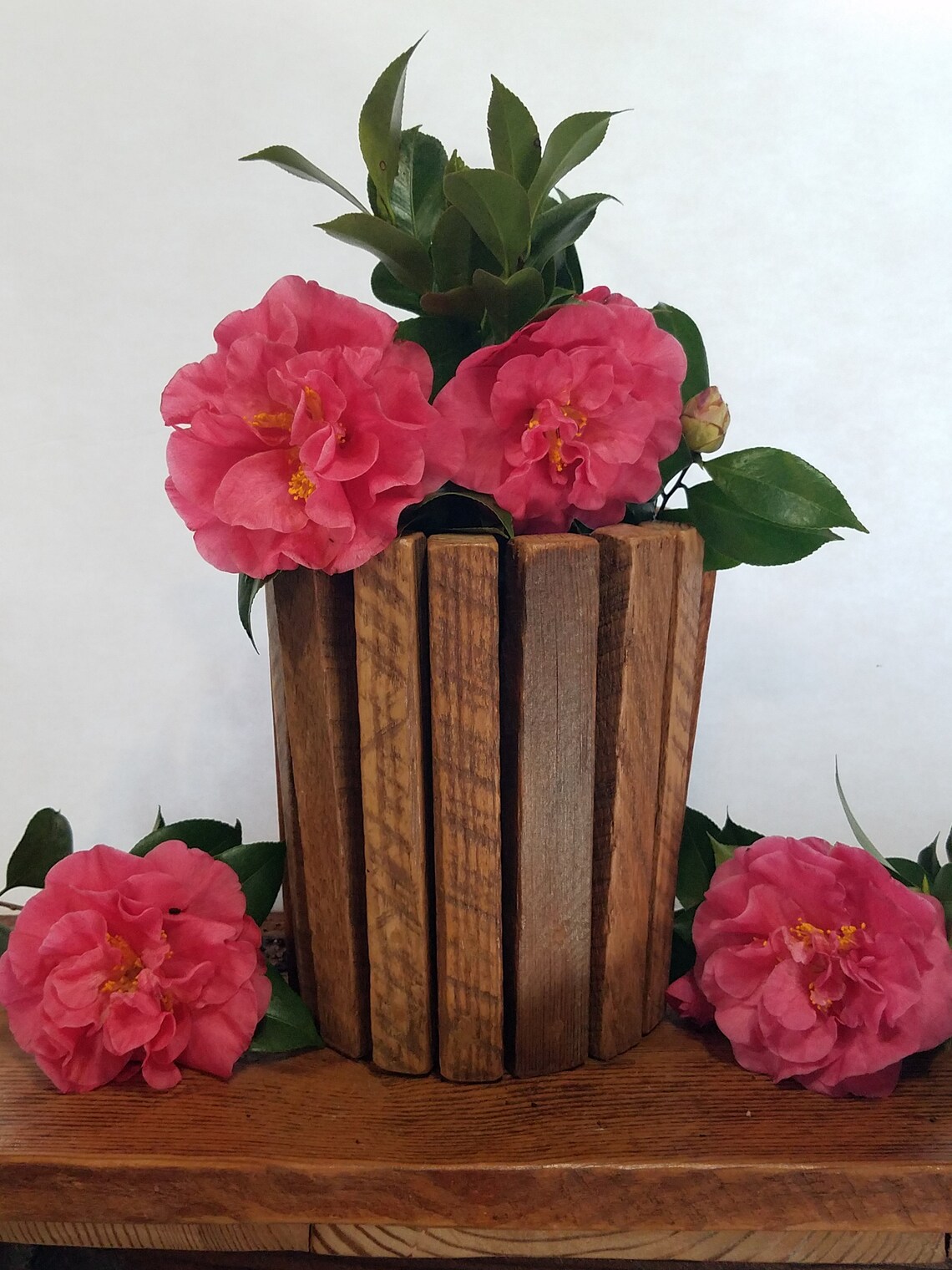 Barn Wood Flower Pot Holder/Plant Supplies/Flower Pot Etsy