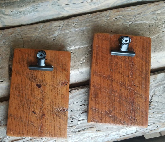 One Beautiful Barn Wood Clipboard/photo Holder /note Holder With a