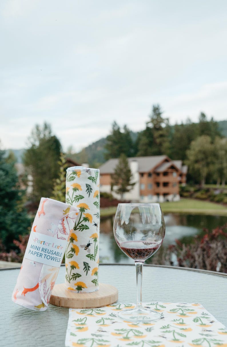 Mini Reusable Paper Towels