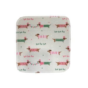 Reusable Paper Towels--24 count--Weiner Wonderland--Porter Lee&#39;s