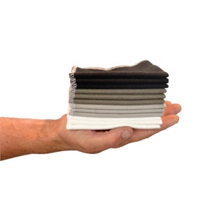 Reusable Paper Towels--Gradient Neutrals--12 or 24 Count--Porter Lee's