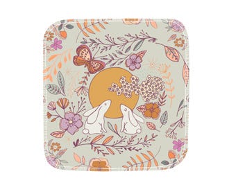 Reusable Paper Towels--24 count--Moon Stories--Porter Lee's