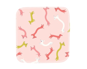 Reusable Paper Towels--24 count--Dachshund Wiggles--Porter Lee's